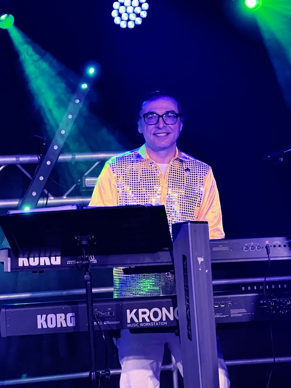 Keyboarder der Landstreicher